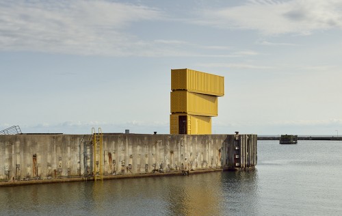 Помещения за спорт от морски контейнери