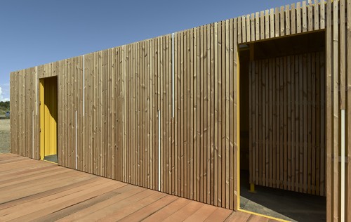 Помещения за спорт от морски контейнери